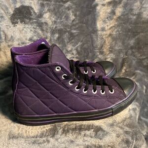Converse All Star - Purple Quilted